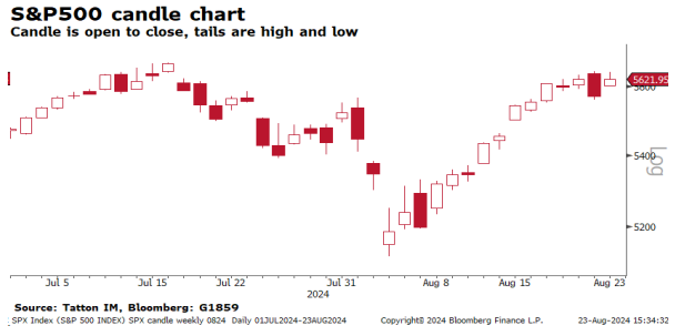 S&P500 candle chart